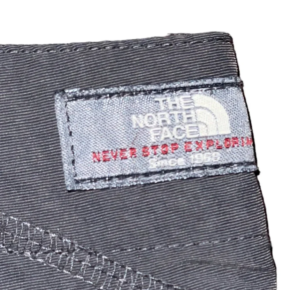 The North Face Convertible Grey Nylon Cargo Pants Size‎ 34